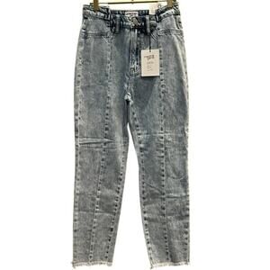 Insane Gene High Rise Slim Tapered Jeans – Light Wash – Size 3 (WAIST 25)